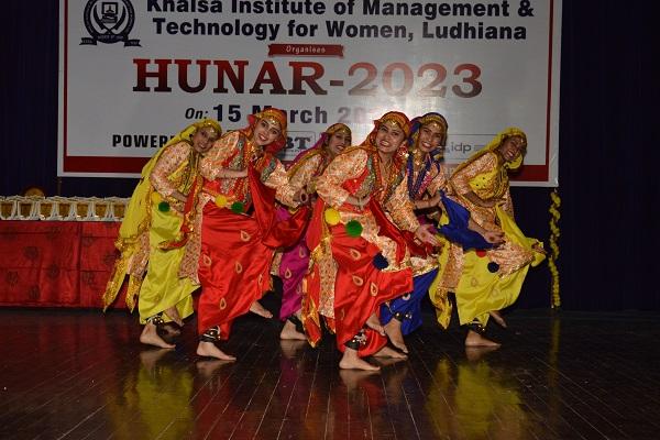 Organized 'Hunar-2023' at Khalsa Institute of Management and Technology for Women