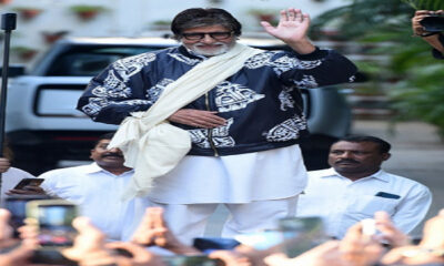 The first glimpse of Amitabh Bachchan after the injury, see the pictures