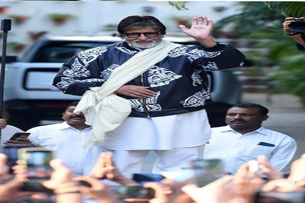 The first glimpse of Amitabh Bachchan after the injury, see the pictures