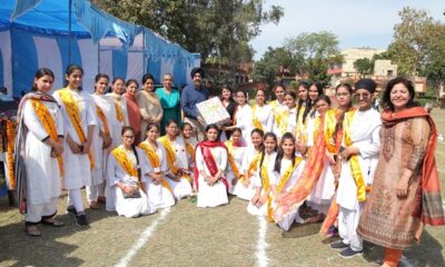 Annual sports event at Khalsa College for Women concluded