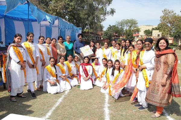 Annual sports event at Khalsa College for Women concluded