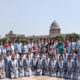 Students of BCM School visited the Mughal Garden of Rashtrapati Bhavan