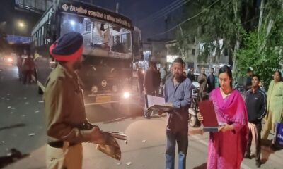 RTA Checking of vehicles continues continuously from Ludhiana