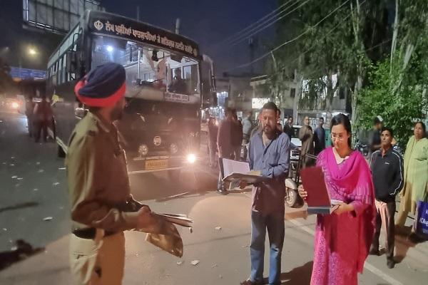 RTA Checking of vehicles continues continuously from Ludhiana