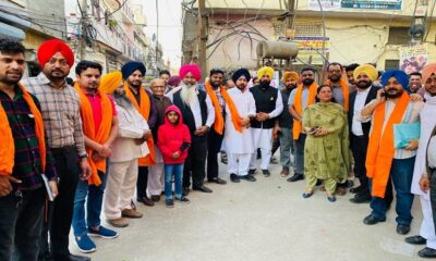 MLA Sidhu heard the problems of the people in ward number 50