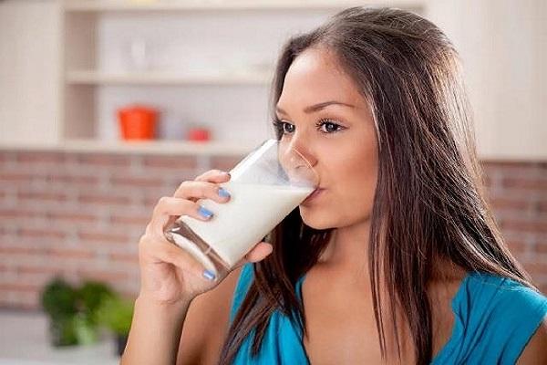 Cold milk will help in weight loss from acidity