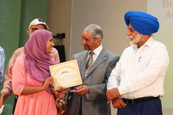 Dr. Gurdev Singh Khush Foundation honored agricultural researchers and students