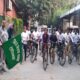 The Civil Surgeon flagged off the cycle rally