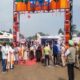 Amidst the rains, the state-level Kisan Mela and Animal Husbandry Fair started, the arrival of farmers is less