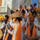 Supernatural city kirtan decorated from Sri Akal Takht Sahib on the occasion of Delhi Fateh Day