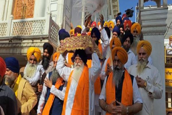 Supernatural city kirtan decorated from Sri Akal Takht Sahib on the occasion of Delhi Fateh Day