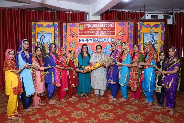 The festival of Baisakhi was celebrated with enthusiasm and enthusiasm