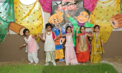 Various activities on the occasion of Baisakhi at BCM Arya International School