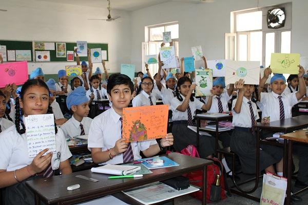 Earth Day celebrated at Guru Nanak International Public School