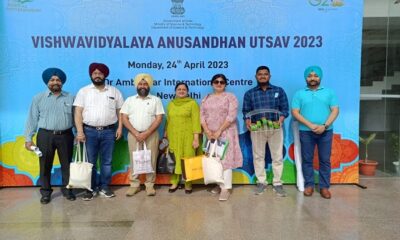 PAU shared research achievements at Vishwa Vidyala Anusandhan Utsav