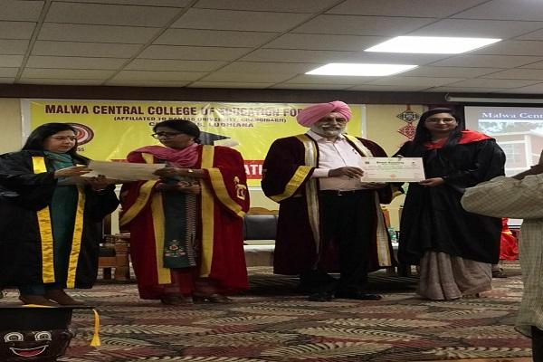 Malwa Central College of Education conducted 62nd Annual Convocation