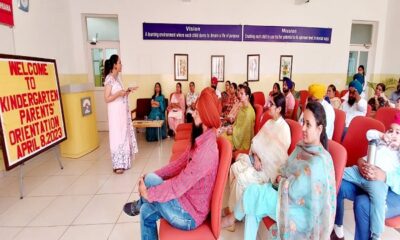 Orientation session conducted for parents of pre-primary section