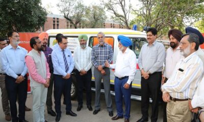 ICICI Foundation donated an ambulance to provide health services