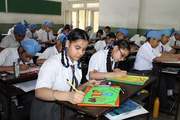 Poster making competition organized to celebrate Baisakhi