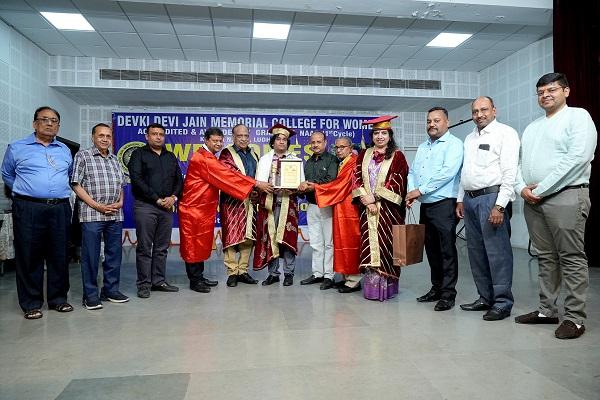 Annual convocation conducted at Devaki Devi Jain Memorial College for Women
