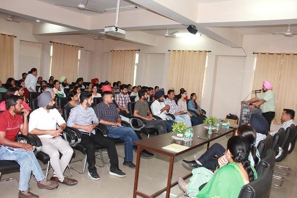 PAU A quarterly course on comprehensive agriculture was conducted for young farmers