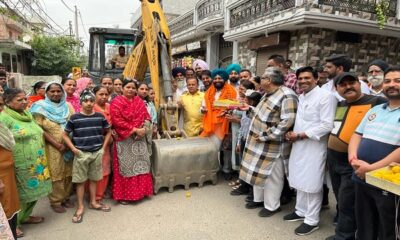 Initiation of sewage pipe laying project in ward number 19