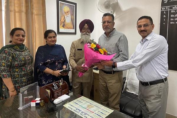 Eng. Punardeep Singh Brar assumed the post as Chief Engineer (P&M).