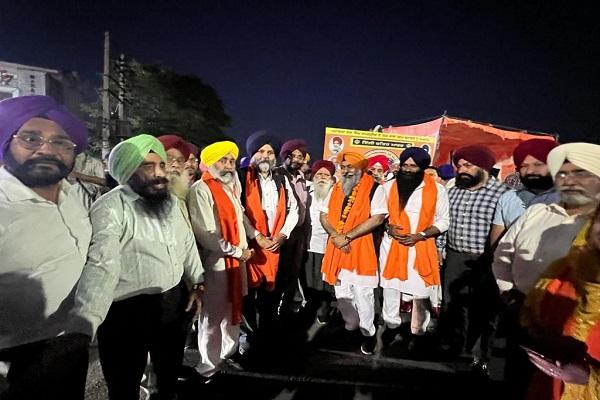 Ramgarhia Foundation warmly welcomed the Delhi Victory March