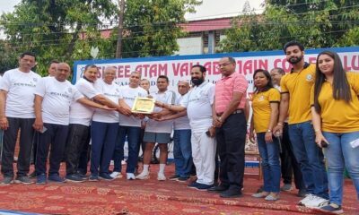 The Run for Health organized by SAV Jain College received overwhelming response from people