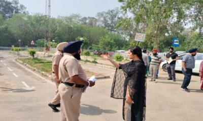 RTA Unexpected checking of driving test track by Ludhiana