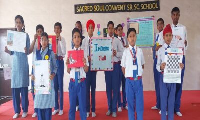 Opening Ceremony of Club organized at Sacred Soul Convent School