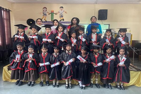 Graduation ceremony celebrated at Guru Gobind Singh Public School