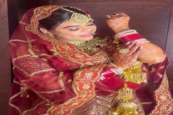 See the beautiful pictures of singer Gurlej Akhtar's sister Jasmine's wedding