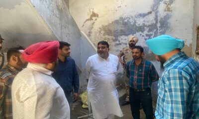 MLA Pappi Parashar reviewed the Mohalla clinics under construction