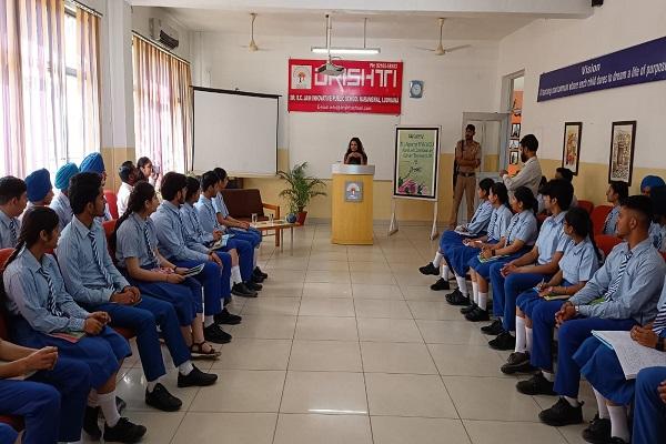 IAS Aparna MB Additional Commissioner UT visited Drishti School