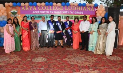 Farewell party organized at Arya College