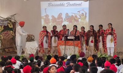 Students enthusiastically Baisakhi and Dr. Ambedkar Jayanti celebrated