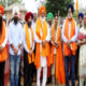 Nankana Sahib Public School gave a warm welcome to the Khalsa Fateh March