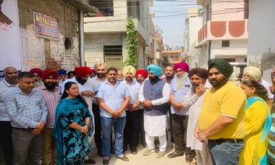 Inauguration of new tubewell in ward number 41 by MLA Sidhu