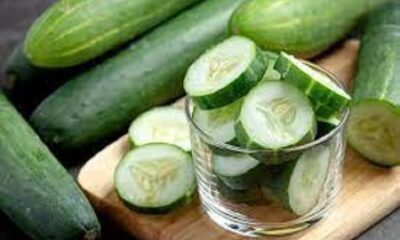 Drink cucumber drink to control uric acid!
