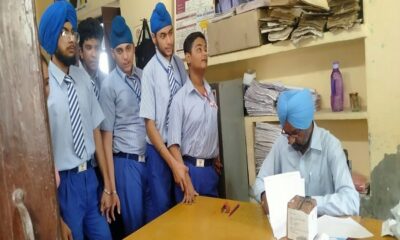 Drishti School organized a visit to the post office for the children