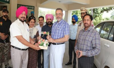 Health Minister Dr. Balveer Singh visited the Skill Development Center of the University