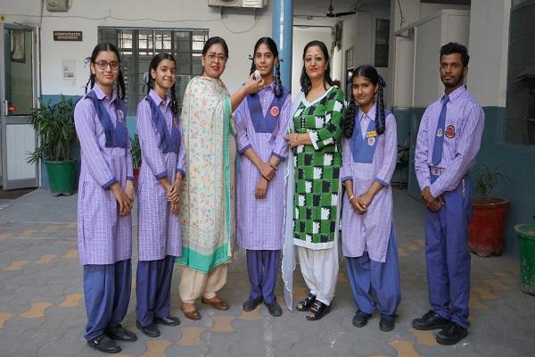 Teja Singh Independent Memorial Senior Secondary School's eighth result was excellent