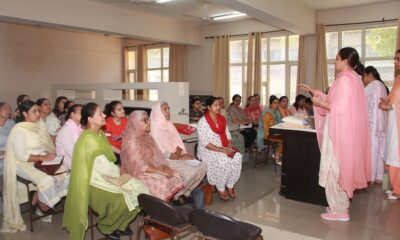 PAU experts encouraged rural women to adopt kitchen gardens