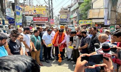 MLA Bagga started road construction works in ward number 93