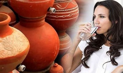 Stomach problems get rid of clay pot water!