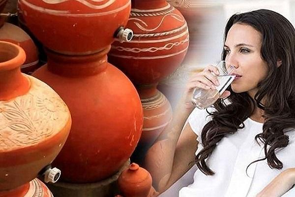 Stomach problems get rid of clay pot water!