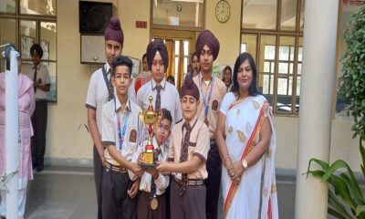 Students of Guru Gobind Singh Public School won Gold Medal in Martial Art