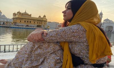 Actress Ruman Ahmed paid obeisance at Sri Darbar Sahib