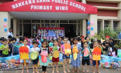 Pool party organized in Nankana Sahib School